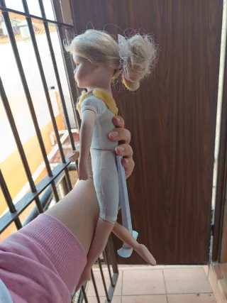 Muñeca porcelana ballet vintage