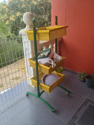 Estantería móvil 3 niveles