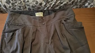 Pantalones grises de vestir, granate ,negro