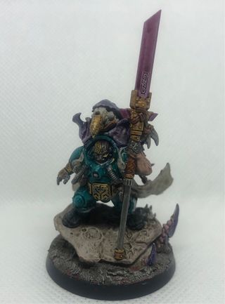 Buri Aegnirssen pintado a mano