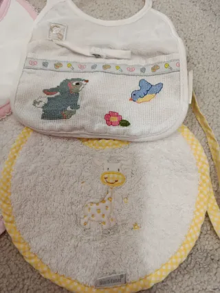 Lote baberos bebé