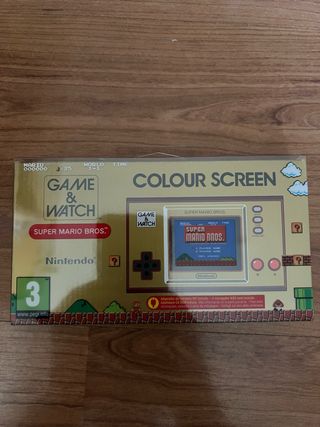 Nintendo Game & Watch Super Mario Bros. Dorado