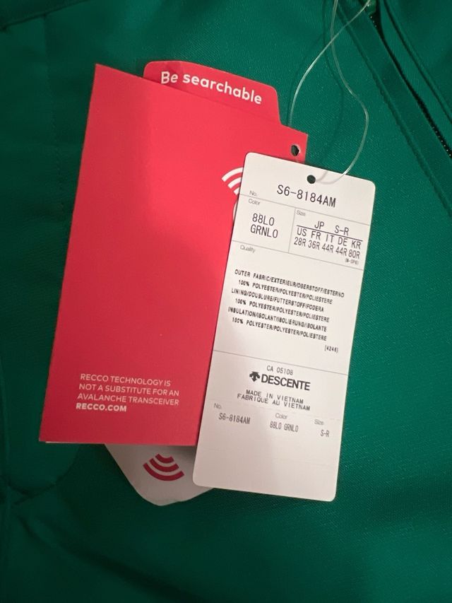 Pantalones Esquí Descente Italia Talla XS