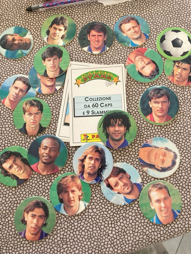 Calcio Stars Panini - Caps e Slammers