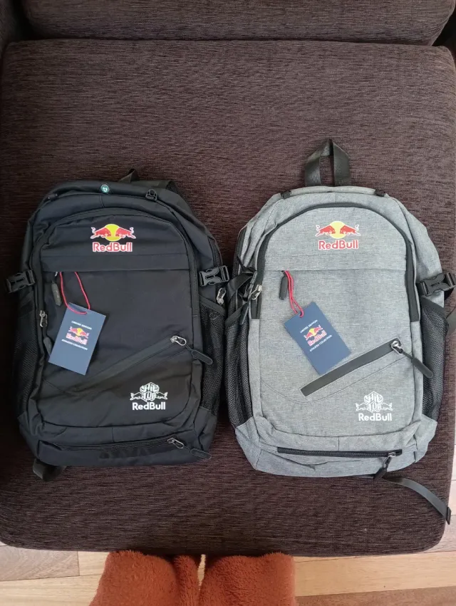Mochila Red Bull Athletes Only Negra/Gris