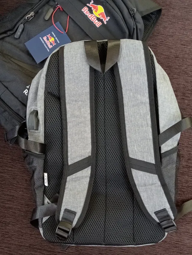 Mochila Red Bull Athletes Only Negra/Gris