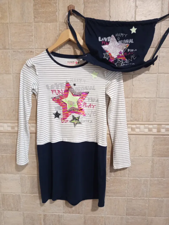 Vestido Desigual Stars