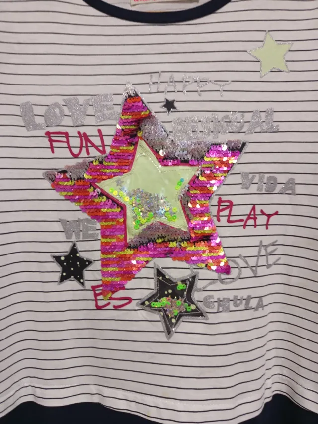 Vestido Desigual Stars