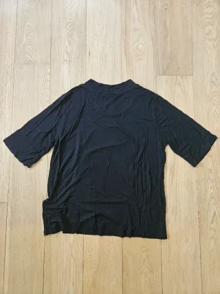 Camiseta Cortefiel manga media negra Talla L