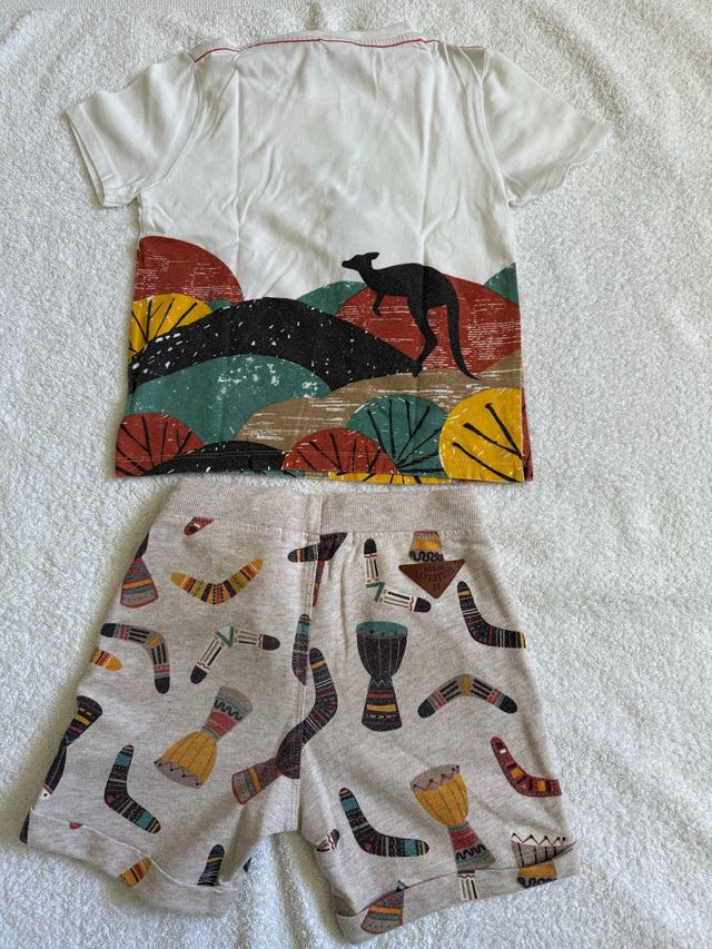 Conjunto Boboli Camiseta y Pantalón T4-104cm.