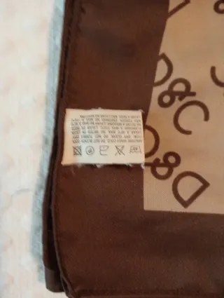 Pañoleta Camel y Marrón D&C