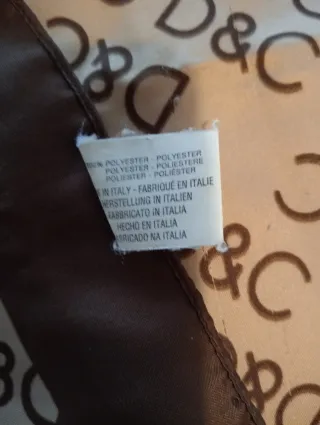 Pañoleta Camel y Marrón D&C