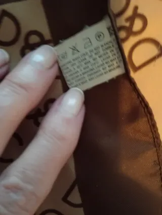 Pañoleta Camel y Marrón D&C