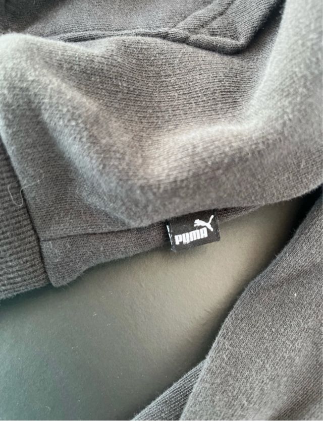 Felpa Puma con zip e cappuccio