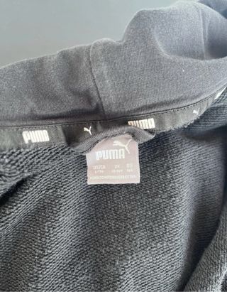Felpa Puma con zip e cappuccio