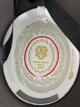 Sombrero Antonio García Negro/Gris