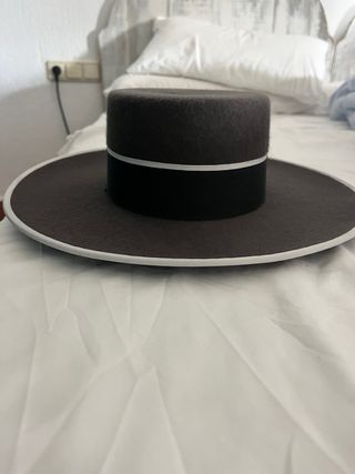 Sombrero Antonio García Negro/Gris