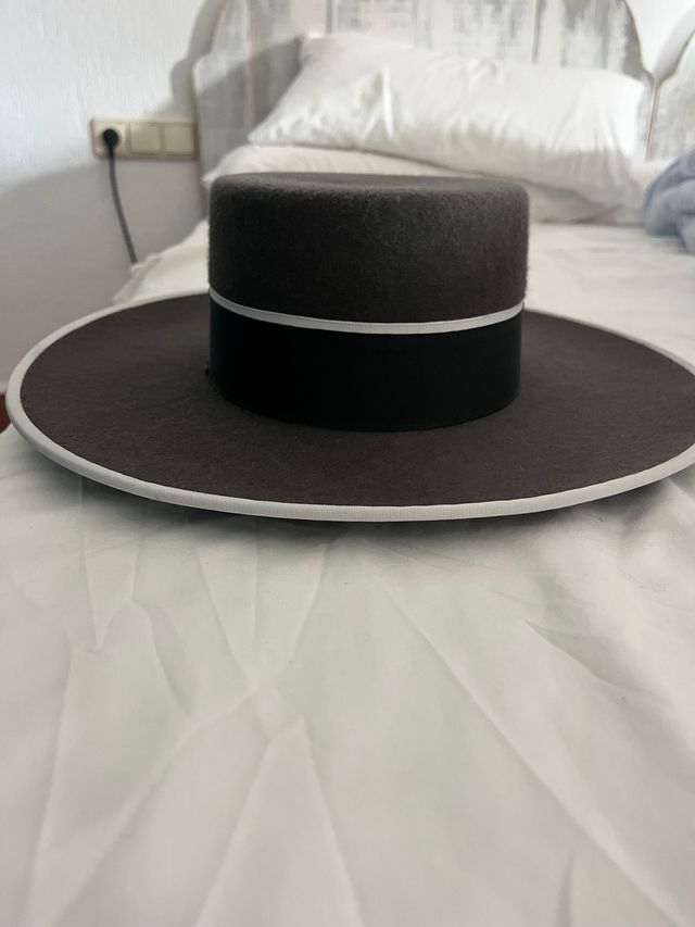 Sombrero Antonio García Negro/Gris