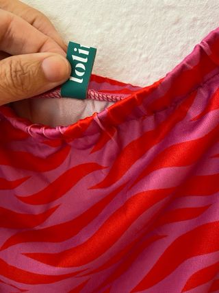 Vestido Lolina estampado cebra