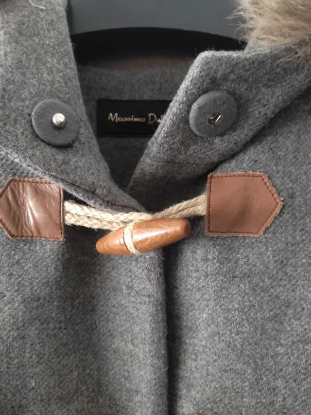 Trenca Massimo Dutti Talla L Mujer