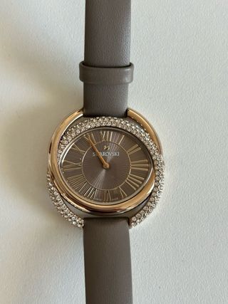 Reloj Swarovski Marrón y Dorado