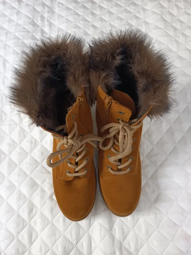 Botines piel  Mimao Marrones Talla 42