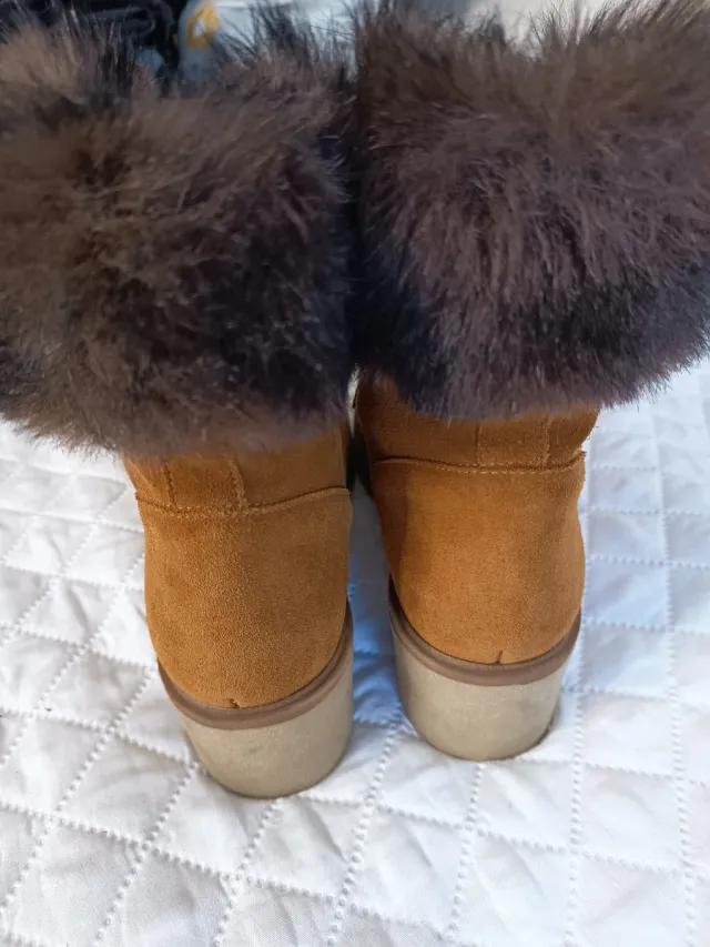 Botines piel  Mimao Marrones Talla 42