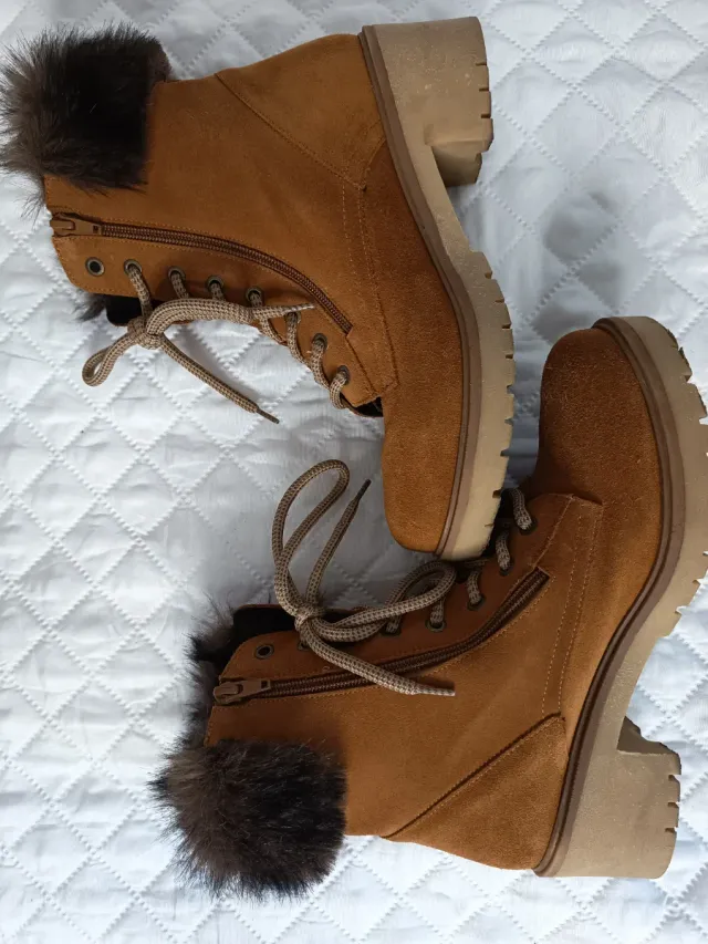 Botines piel  Mimao Marrones Talla 42