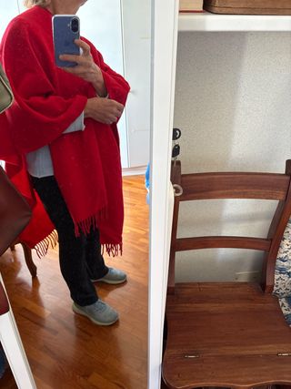 Bellissima mantella E Miro' rossa