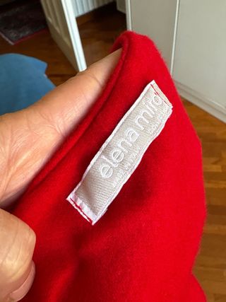 Bellissima mantella E Miro' rossa