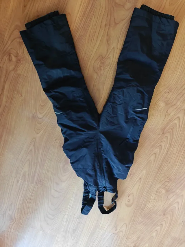 Peto de esquí negro talla 4-6