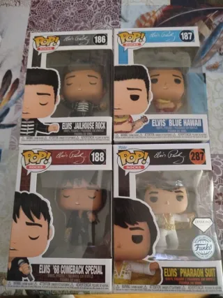 Funko Pack Elvis Presley (4 figuras)