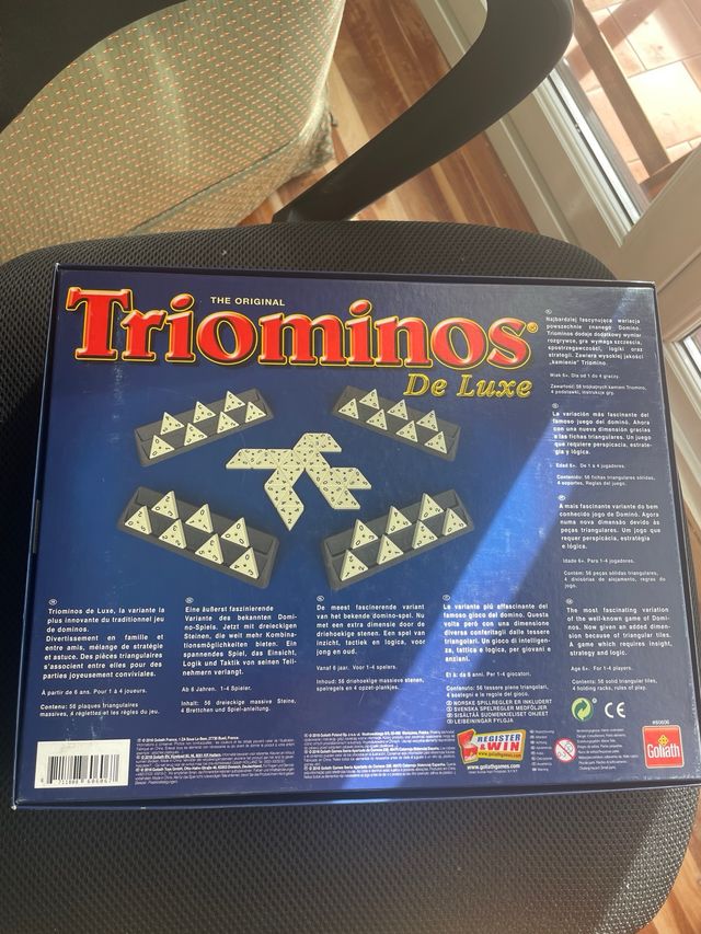 Triominos De Luxe Juego de Mesa