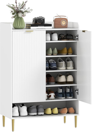 Scarpiera Ingresso con 2 Ante, Mobile Scarpiera co