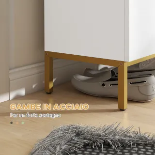 Scarpiera Ingresso con 2 Ante, Mobile Scarpiera co