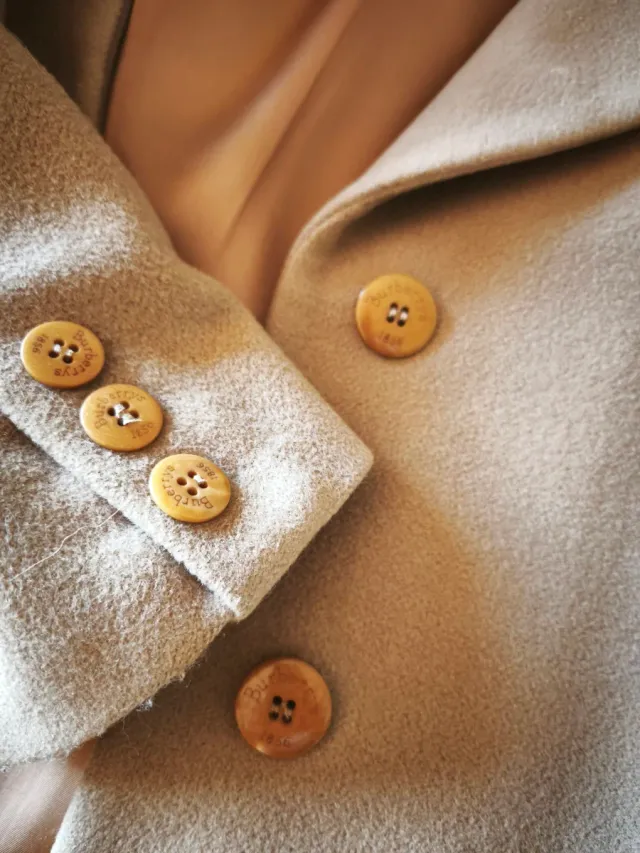 Abrigo largo Burberrys beige