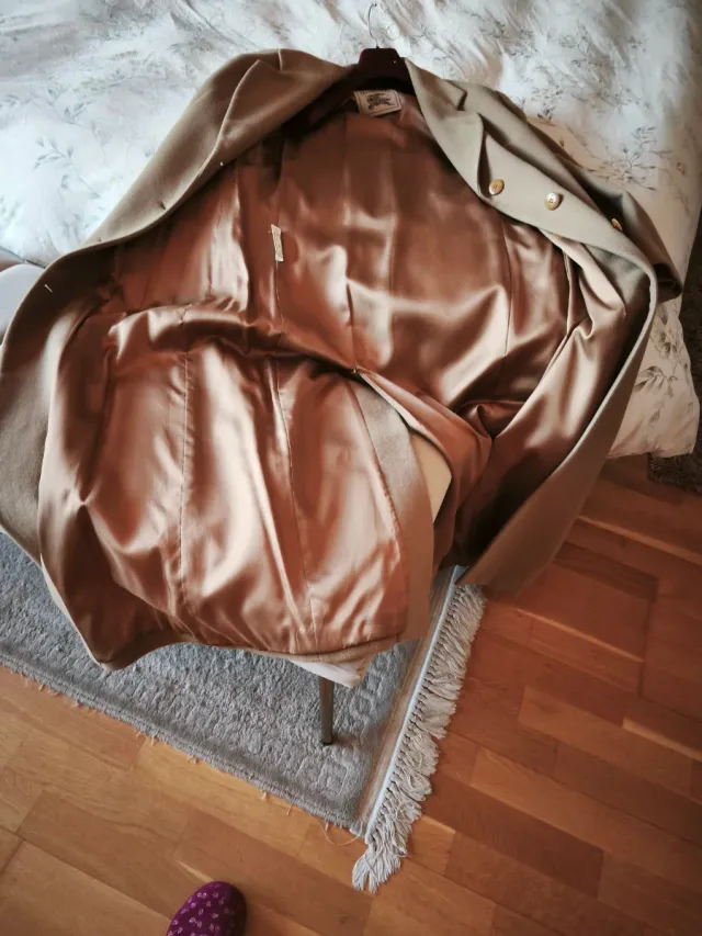 Abrigo largo Burberrys beige