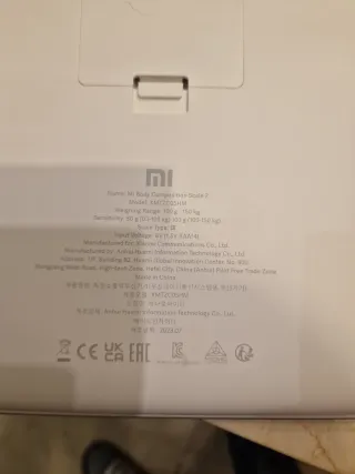 Báscula Xiaomi Mi Smart Scale 2