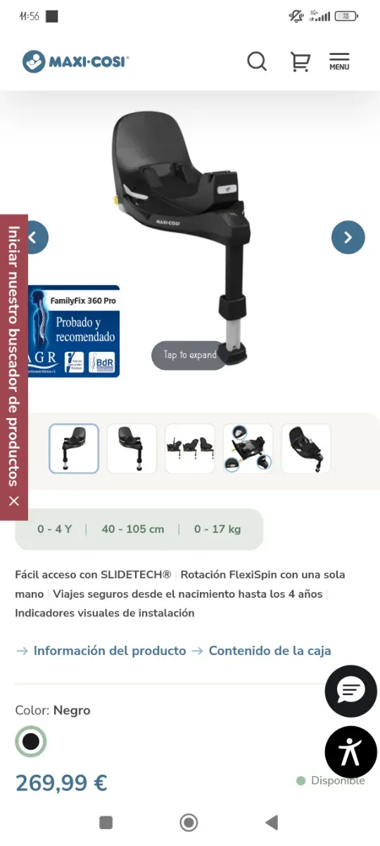 Base Isofix FamilyFix 360 Pro