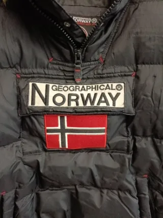 Chaqueta Geographical Norway Negra
