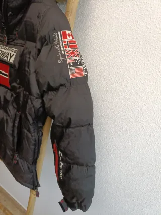 Chaqueta Geographical Norway Negra