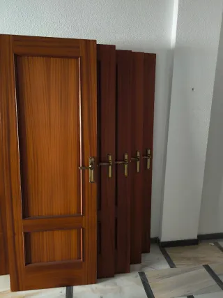 Puertas de madera maciza