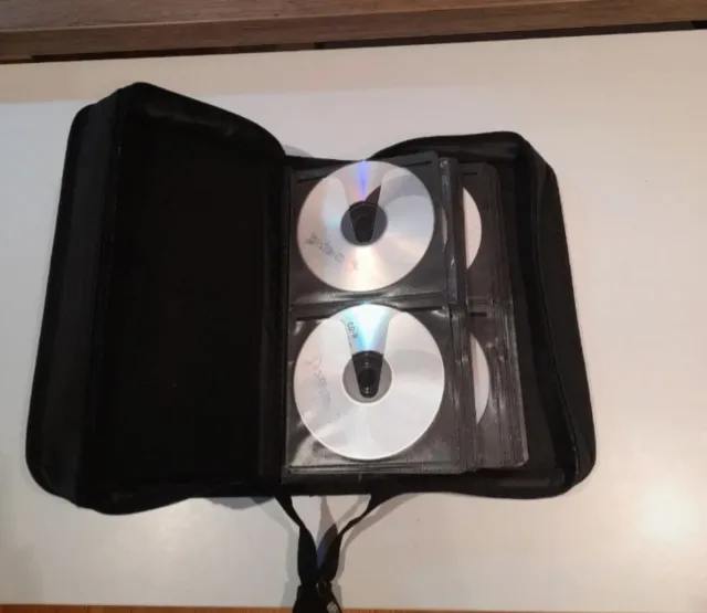 Organizador de CDs y DVDs