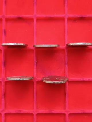 Lotto 5 Monete 1 Rublo CCCP