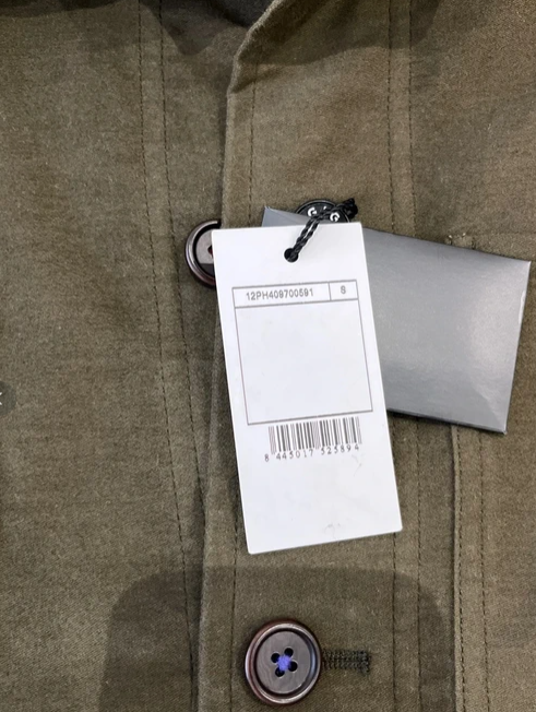 Sobrecamisa Purificación García Verde Oliva