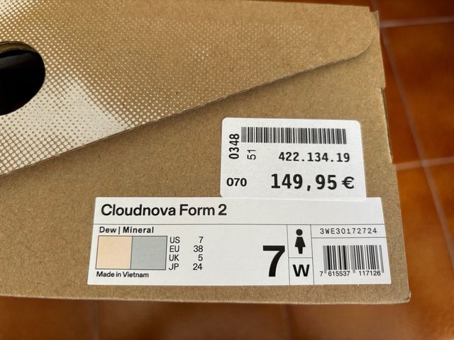 Zapatillas On Cloudnova Form2  ¡¡URGE!!