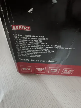 Barredora Einhell TE-SW 18/610 Li-Solo