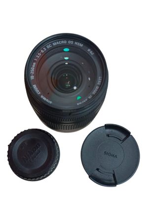 OBJETIVO SIGMA DC ZOOM 18-250MM 1:3.5-6.3 MACRO HSM (PARA NIKON)