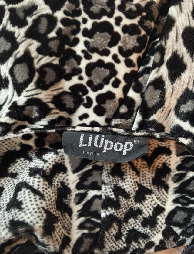 Camiseta tirantes estampado leopardo