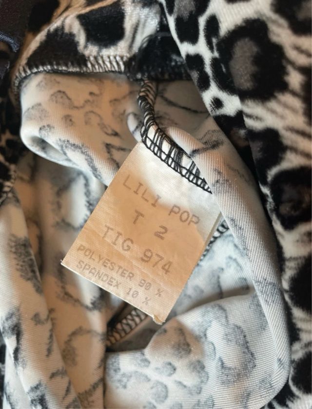 Camiseta tirantes estampado leopardo